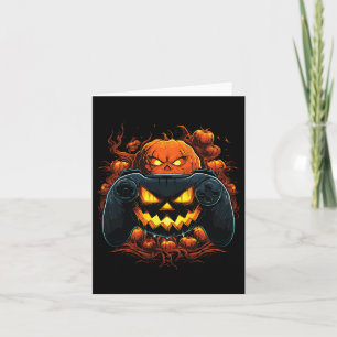 Halloween Shirts Spielecontroller Karte