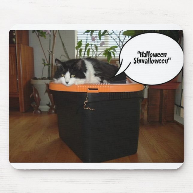 Halloween Shmalloween Mousepad (Vorne)