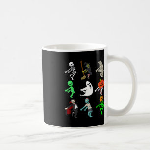 Halloween Shoot Dance Monsters Skeleton Boys Girls Kaffeetasse