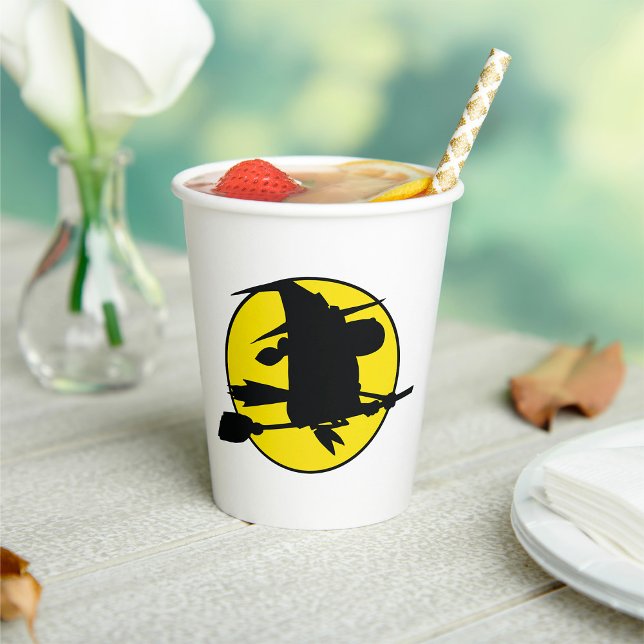 Halloween-Silhouette Pappbecher (Von Creator hochgeladen)