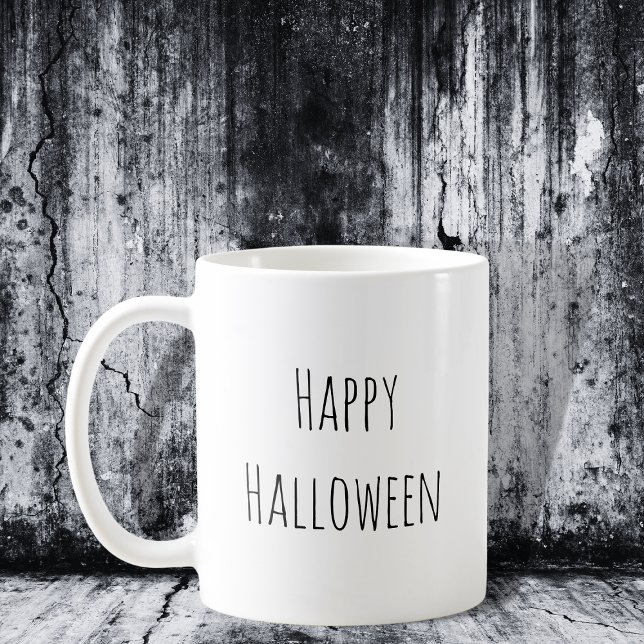 Halloween Simple Spooky Kaffeetasse (Von Creator hochgeladen)