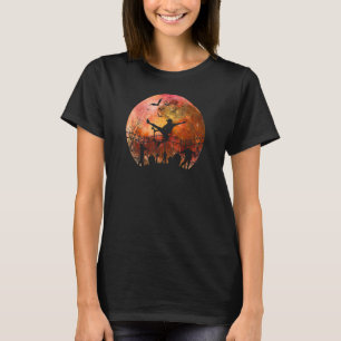 Halloween-Skateboader aus Zombies in einem Ce T-Shirt
