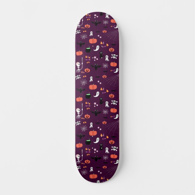 Halloween Skateboard (Vorderseite)