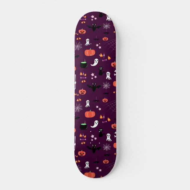 Halloween Skateboard (Vorne)