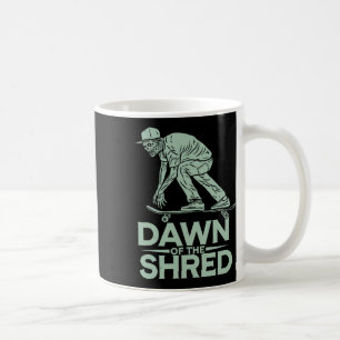 Halloween-Skateboard-Dämmerung des Shred-Zombie-Sk Kaffeetasse