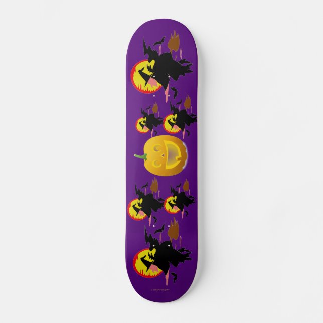 HALLOWEEN SKATEBOARDS - PRO SHREDDERS - WITCHES (Vorderseite)