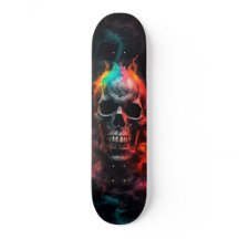 Halloween-Skateboardskull