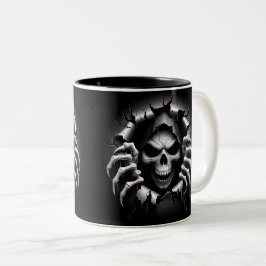 Halloween Skeleton 3 D Mug Zweifarbige Tasse