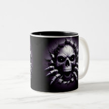 Halloween Skeleton 3 D Mug