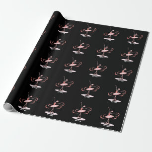 Halloween Skeleton Ballerina Ballerina Tanz Kostüm Geschenkpapier