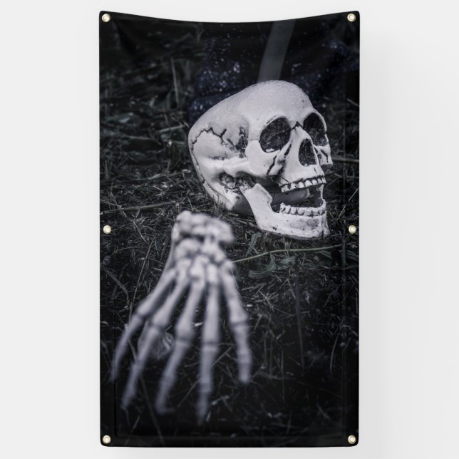 Halloween Skeleton Banner (Vertikal)