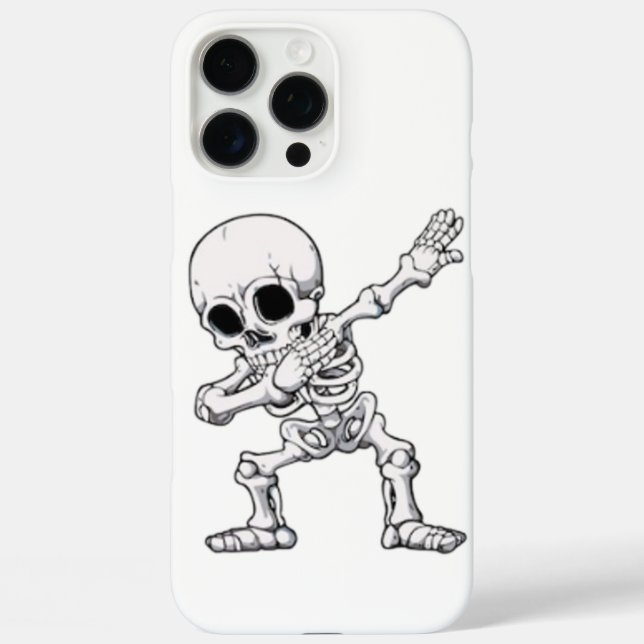 Halloween Skeleton Dabbing Case-Mate iPhone Hülle (Rückseite)