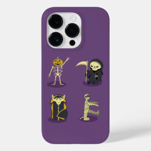 Halloween Skeleton Dracula Mummy Grim Sensenmann Case-Mate iPhone 14 Pro Hülle
