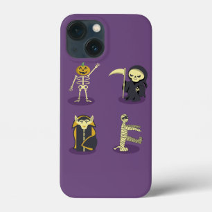 Halloween Skeleton Dracula Mummy Grim Sensenmann Case-Mate iPhone Hülle