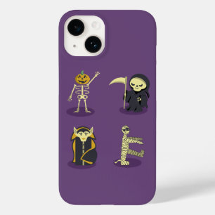 Halloween Skeleton Dracula Mummy Grim Sensenmann Case-Mate iPhone 14 Hülle