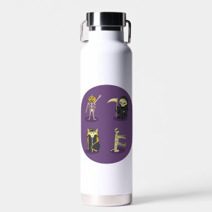 Halloween Skeleton Dracula Mummy Grim Sensenmann Trinkflasche