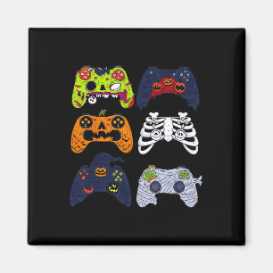Halloween Skeleton Gaming Controller Zombie Mummy Magnet
