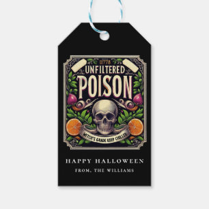Halloween Skeleton Gift Apotheke Gothic Geschenkanhänger