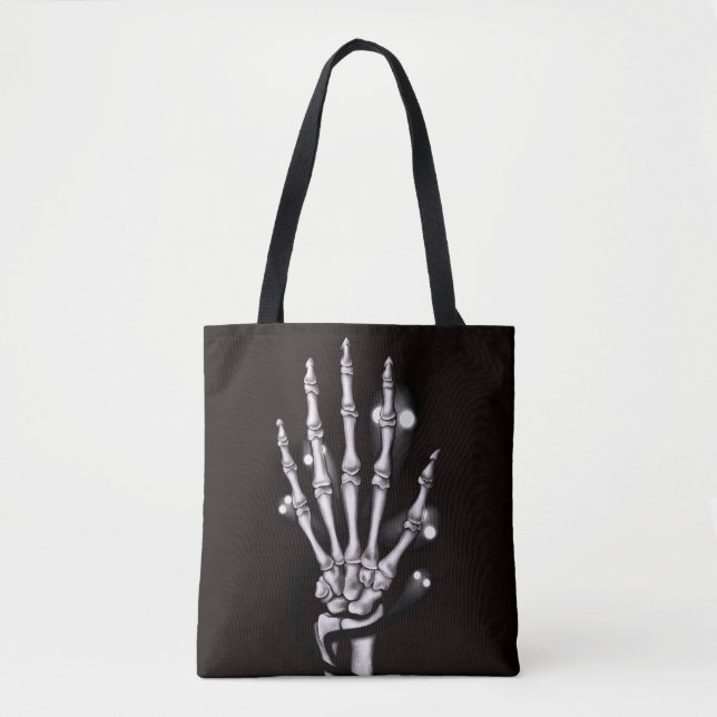 Halloween Skeleton Hand Goth (Vorderseite)