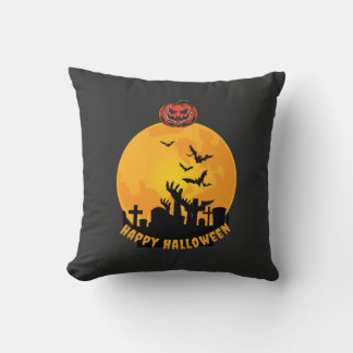 Halloween Skeleton Hands T-Shirt | Funny Spooky Pu Kissen