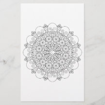 Halloween Skeleton Mandala Coloring Pack