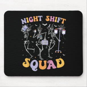 Halloween-Skeleton-Nurse-NachtSquad Mousepad
