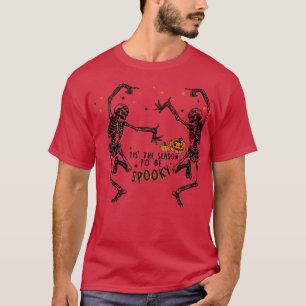 Halloween Skeleton Party 'Dies ist die Jahreszeit T-Shirt