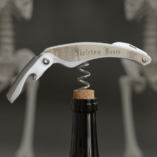 Halloween Skeleton Personalisiert Waiter's Corksch Kellnermesser