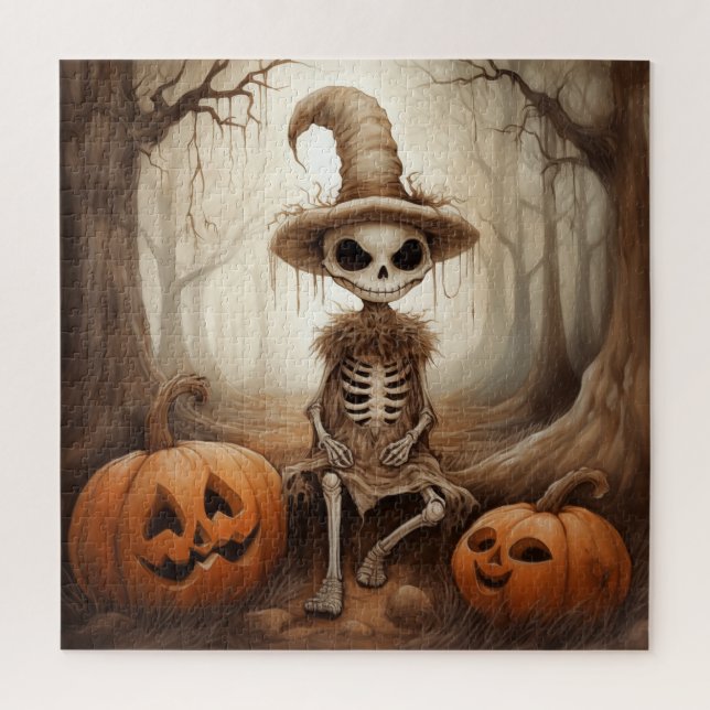 Halloween Skeleton Puzzle (Vertikal)