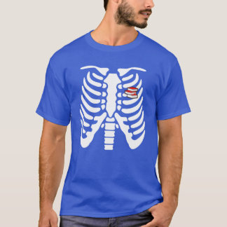 Halloween Skeleton Reading-Freund T-Shirt