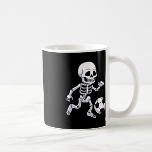 Halloween Skeleton Soccer Player Boys Kinder Kaffeetasse