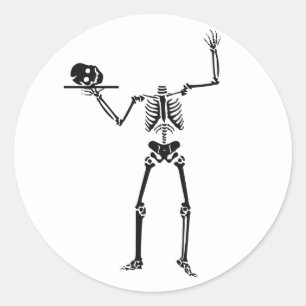Halloween Skeleton Stickers