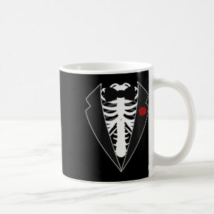 Halloween Skeleton Tuxedo Kostüm Kaffeetasse
