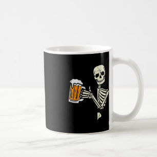 Halloween Skeleton Vater Funny Lazy Skull Costume Kaffeetasse