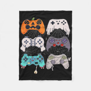 Halloween Skeleton Zombie Gaming Controller Mummy Fleecedecke