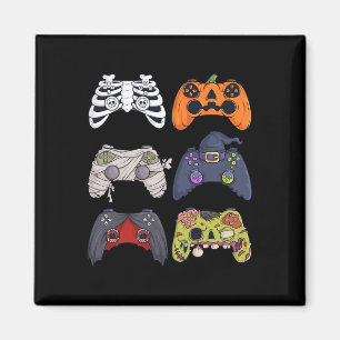 Halloween Skeleton Zombie Gaming Controller Mummy Magnet
