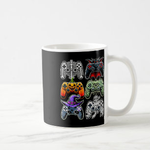 Halloween Skeleton Zombie Mummy Gaming Controller Kaffeetasse