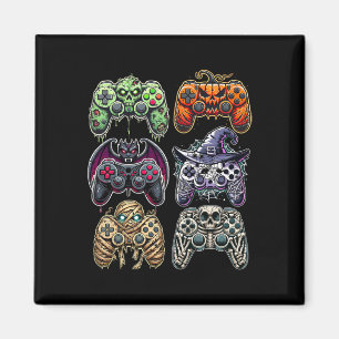 Halloween Skeleton Zombie Mummy Gaming Controller Magnet