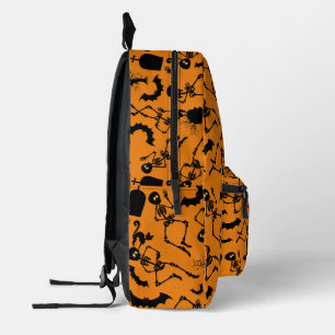Halloween Skeletons Macabre Dance Bedruckter Rucksack
