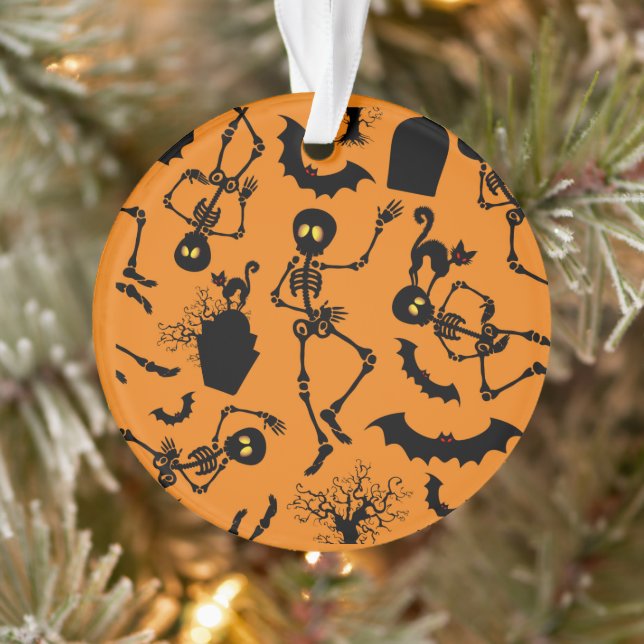 Halloween Skeletons Macabre Dance Ornament (Baum)