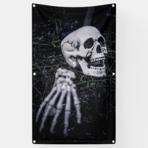 Halloween-Skelett Banner