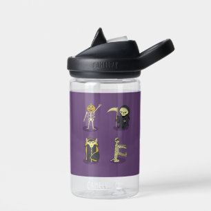 Halloween-Skelett Dracula Mumie Sensenmann Trinkflasche