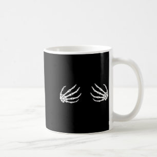 Halloween Skelett-Hand für Frauen Kaffeetasse