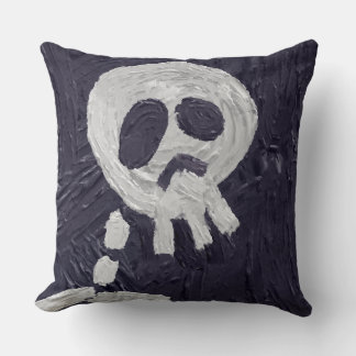 Halloween-Skelett Kissen