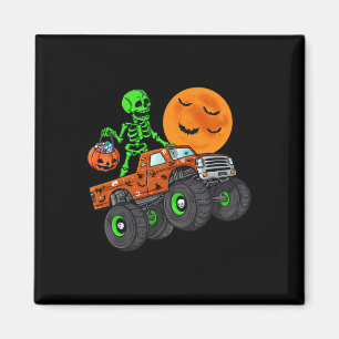Halloween Skelett Reitmonster Truck Kleinkind Bo Magnet