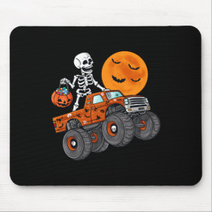 Halloween Skelett Reitmonster Truck Kleinkind Bo Mousepad