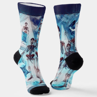 HALLOWEEN SKELETT SOCKEN
