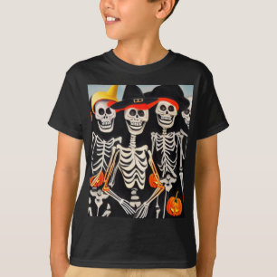 Halloween-Skelett T-Shirt