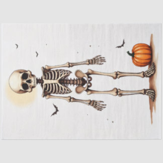 Halloween-Skelett-Tissue-Papier Seidenpapier