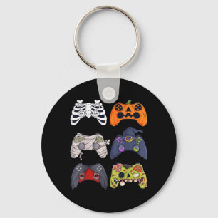 Halloween-Skelett-Zombie-Gaming-Controller-Mumie Schlüsselanhänger